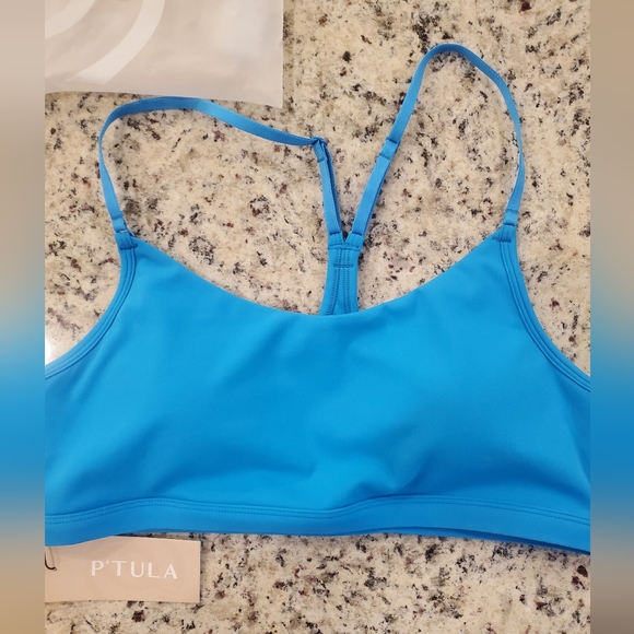 NWT P'Tula Jessica Sports Bra Caribbean XL - Picture 3 of 5